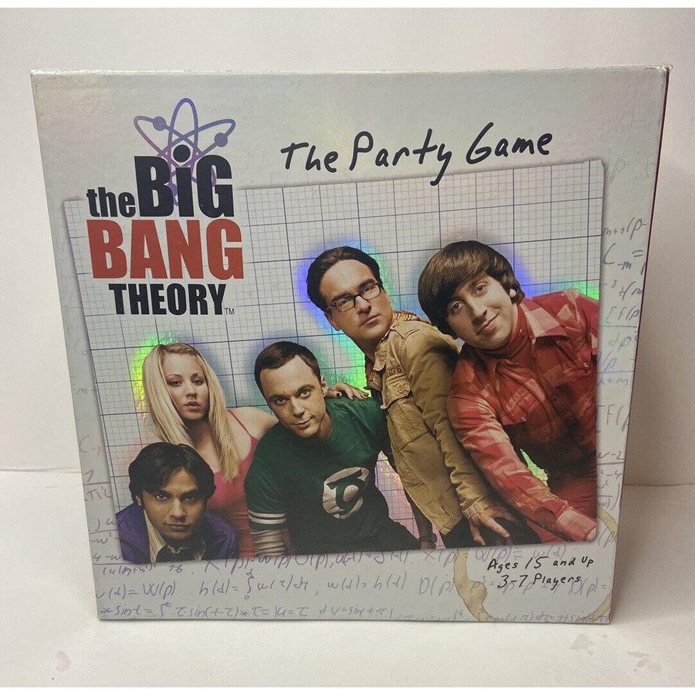 The Big Bang Theory The Party Game  Cryptozoic Entertainment WB Complete